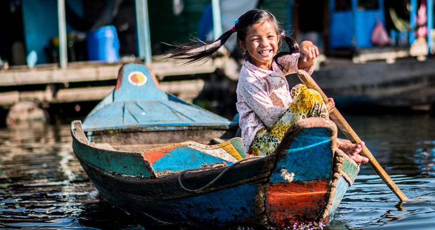 Tonle Sap Lake-Floating Villages-Mangrove Forest from Siem Reap
